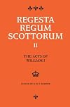 The acts of William I, King of Scots, 1165-1214