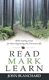 Read Mark Learn: Bible Reading Notes for Those Beginning the Christian Life