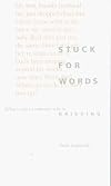 Stuck for Words: What to Say to Someone Who Is Grieving
