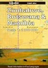 Lonely Planet Zimbabwe, Botswana & Namibia Travel Atlas