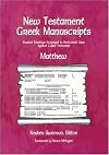 New Testament Greek manuscripts : variant readings arranged in horizontal lines against Codex Vaticanus