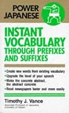 Instant Vocabulary Through Prefixes and Suffixes