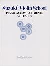 Suzuki Violin School : Piano Accompaniments, Volume 3