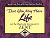 That You May Have Life: Let the Mystics Be Your Guide for Lent (30 Days With a Great Spiritual Teacher.)