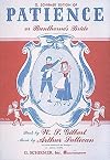 Patience [vocal score]