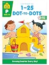 1-25 Dot-to-Dots (A Get Ready Book, Ages 4-6)