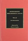 003: South Carolina Deed Abstracts, 1755-1768 (Vol. #3)