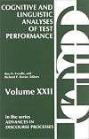 Cognitive and linguistic analyses of test performance