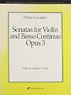 Sonatas for violin and basso continuo, opus 3