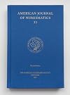 American Journal of Numismatics various issues
