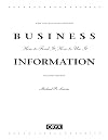 Business Information: Second Edition (How to Find It, How to Use It)