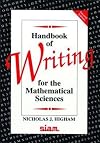 Handbook of Writing for the Mathematical Sciences