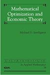 Mathematical optimization and economic theory