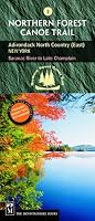 Northern Forest Canoe Trail Map 3, Adirondack North Country, East: New York: Saranac River to Lake Champlain (Northern Forest Canoe Trail Maps)
