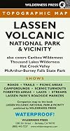 Lassen Volcanic National Park & Vicinity Map (Topographical Map)