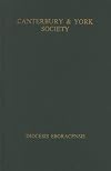 The Register of William Melton, Archbishop of York, 1317-1340. Volume I