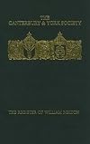 The Register of William Melton, Archbishop of York, 1317-1340. Volume IV