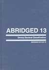 [DDC21] Dewey decimal classification and relative index : Abridged : 13