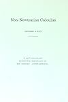 Non-Newtonian Calculus