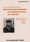 Matting and hinging of works of art on paper