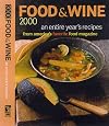 Food & Wine Annual Cookbook 2000: An Entire Year of Recipes