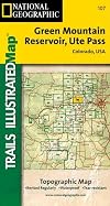 Green Mountain Reservoir and Ute Pass (Trails Illustrated Map)