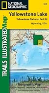 Yellowstone Lake (Trails Illustrated Map)