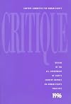 Critique: Review of the U.S. Department of State's Country Reports on Human Rights Practices for 1996 (Critique)