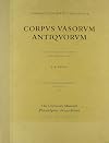 Corpus Vasorum Antiquorum I: The South Italian Pottery, Part I (Corpus Vasorum Antiquorum, United States of America, Fasc 22)
