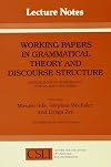 Working Papers in Grammatical Theory and Discourse Structure: Interactions of Morphology, Syntax, and Discourse