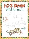 1-2-3 Draw Wild Animals