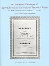 A Descriptive Catalogue of Early Editions of the Works of Frederic Chopin in the University of Chicago Library