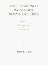 San Francisco passenger departure lists