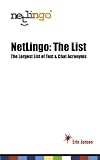 NetLingo: The List - The Largest List of Text & Chat Acronyms