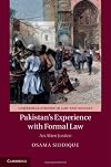 Pakistan's Experience with Formal Law: An Alien Justice (Cambridge Studies in Law and Society)