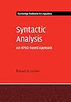 Syntactic Analysis: An HPSG-based Approach (Cambridge Textbooks in Linguistics)