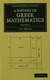 A History of Greek Mathematics [set]