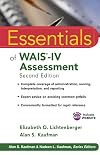 Essentials of WAIS-IV Assessment