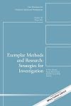 Exemplar Methods and Research: Strategies for Investigation: New Directions for Child and Adolescent Development, Number 142 (J-B CAD Single Issue Child & Adolescent Development)