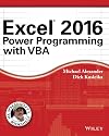Excel 2016 Power Programming with VBA (Mr. Spreadsheet's Bookshelf)