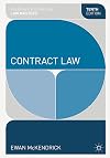 Contract Law (Palgrave Law Masters)