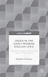 Deixis in the early modern english lyric : "here, you take this"