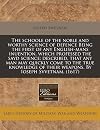 Schoole of the Noble and Worthy Science of Defence