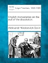 English monasteries on the eve of the dissolution