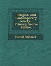 Religion and Contemporary Society - Primary Source Edition