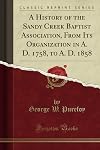 A history of the Sandy Creek Baptist Association : from its organization in A.D. 1758 to A.D. 1858