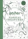 Harry Potter Magical Creatures Postcard Coloring Book