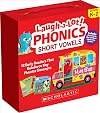 Laugh-A-Lot Phonics: Short Vowels (Parent Pack): 12 Engaging Books That Teach Key Decoding Skills to Help New Readers Soar
