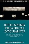 Rethinking Theatrical Documents in Shakespeare's England