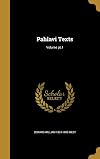 Pahlavi texts